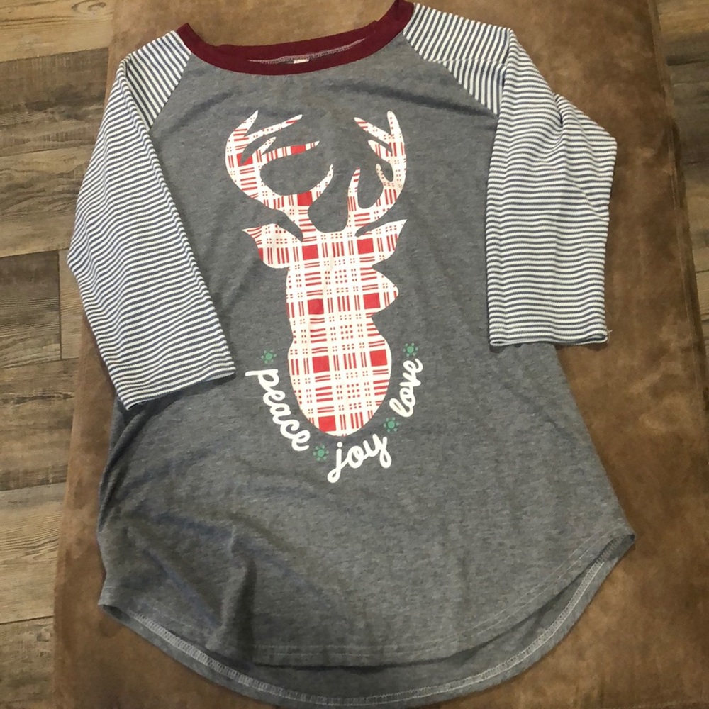 A cute and soft never worn Christmas shirt